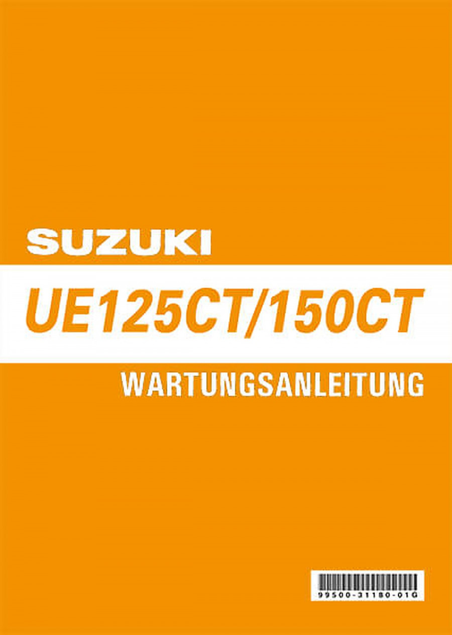 Suzuki UE125CT und UE150CT Reparaturanleitung