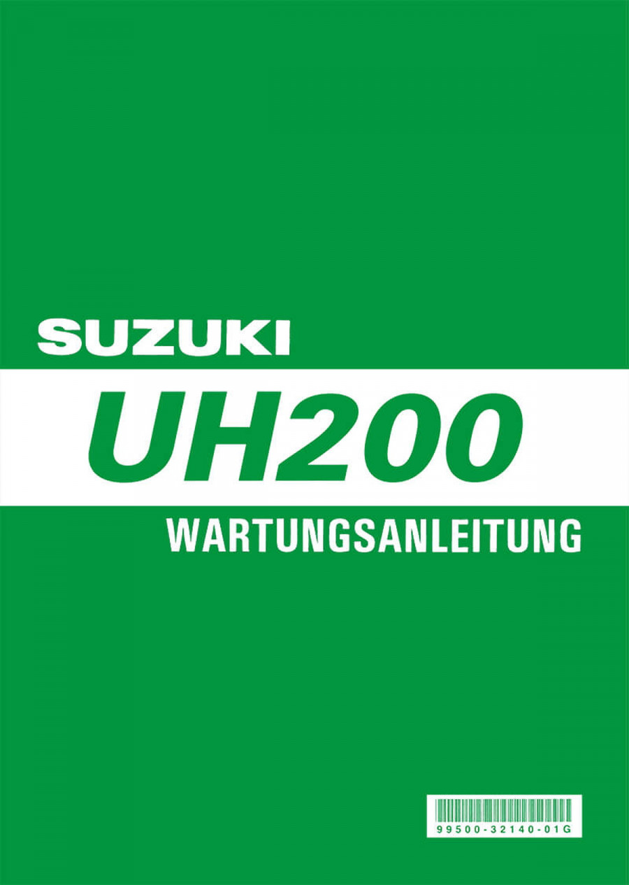 Suzuki UH200 Burgman Reparaturanleitung