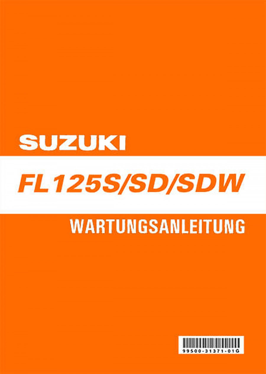 Suzuki FL125 Reparaturanleitung