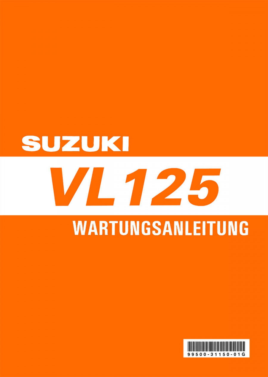 Suzuki VL125 Reparaturanleitung