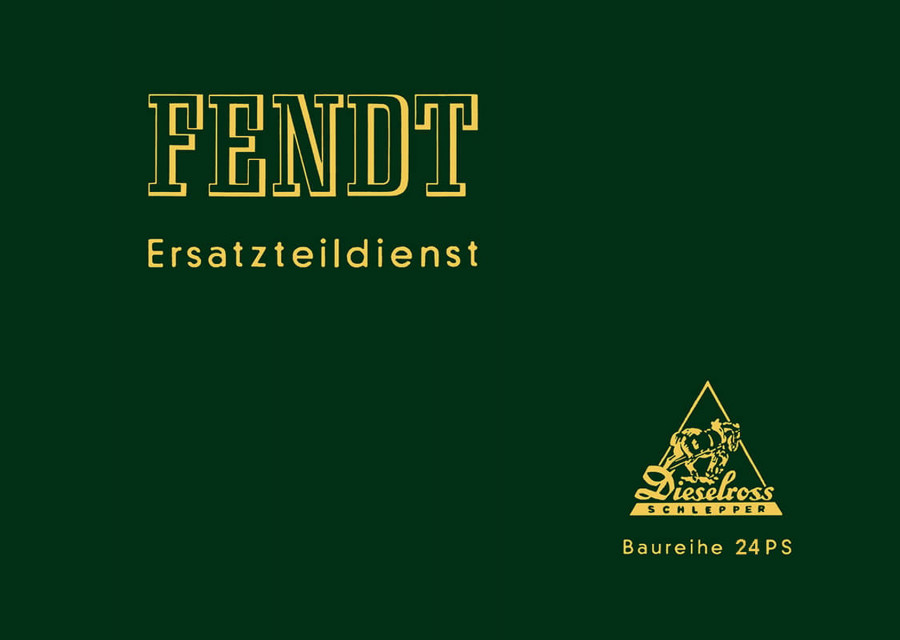 Fendt Baureihe 24PS - F24L und F24W Ersatzteilkatalog