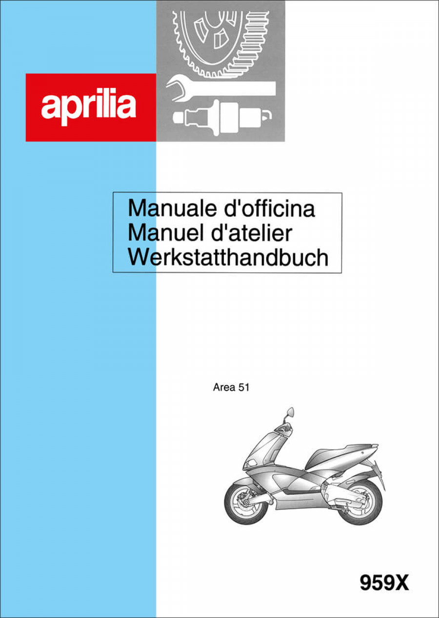 Aprilia Area 51 Werkstatthandbuch