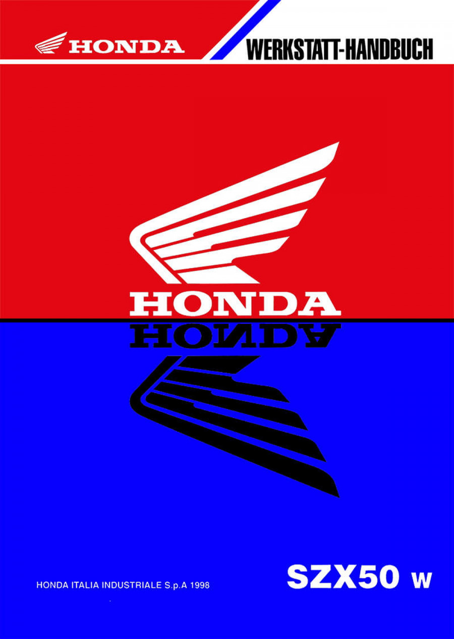 Honda SZX50W Reparaturanleitung