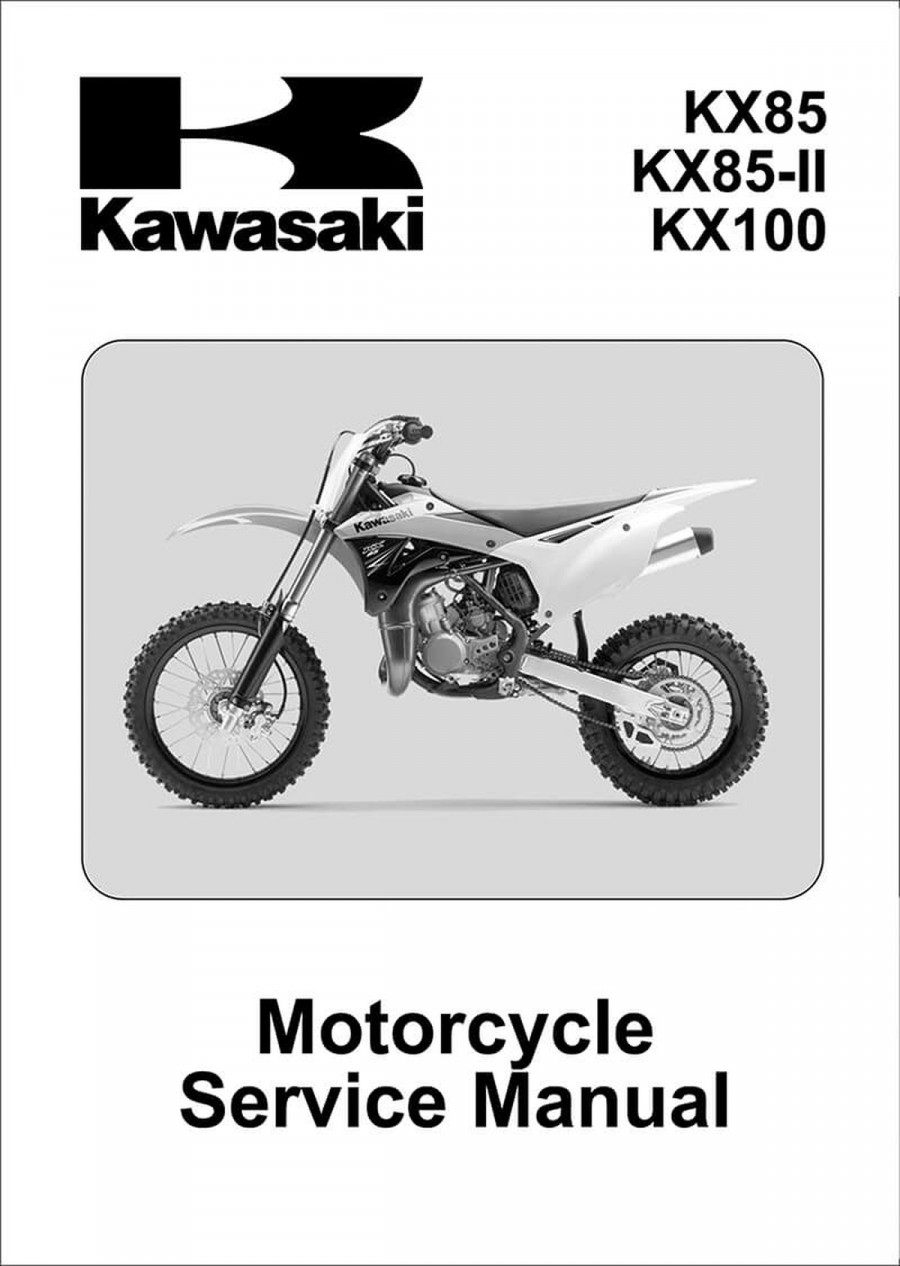 Kawasaki KX85 KX85-II KX100 Service Manual