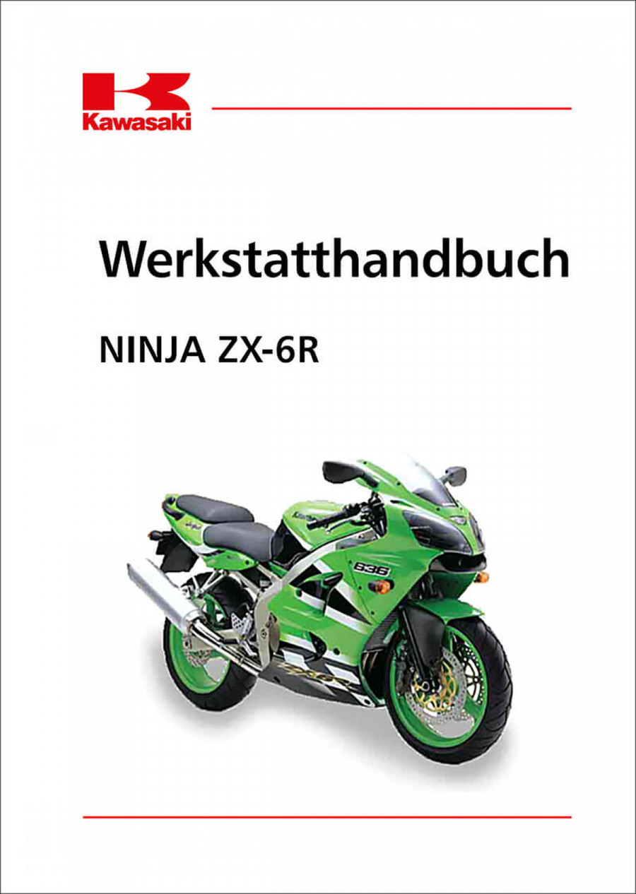 Kawasaki ZX-6R Werkstatthandbuch