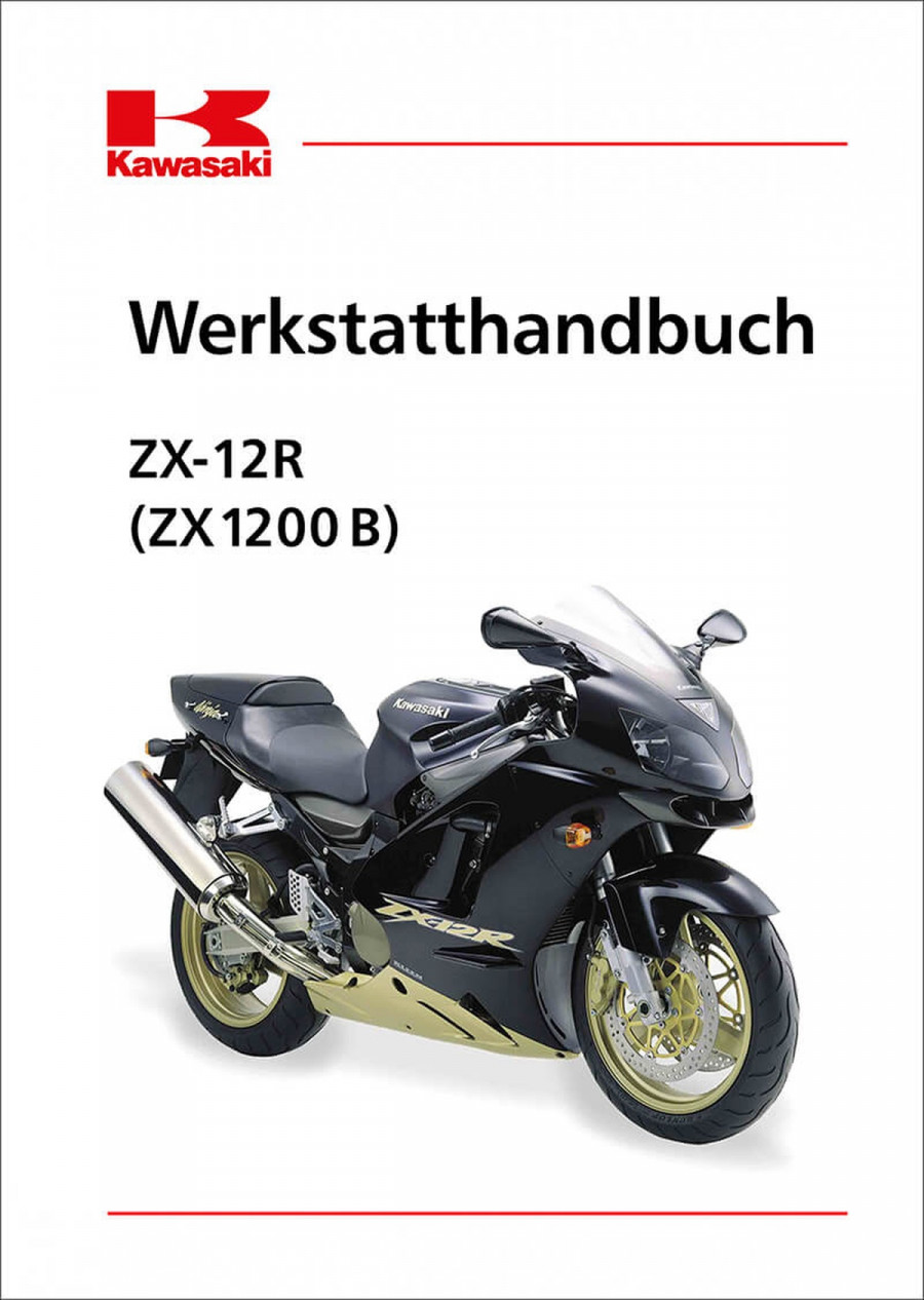 Kawasaki Ninja ZX-12R (ZX 1200-B) Werkstatthandbuch
