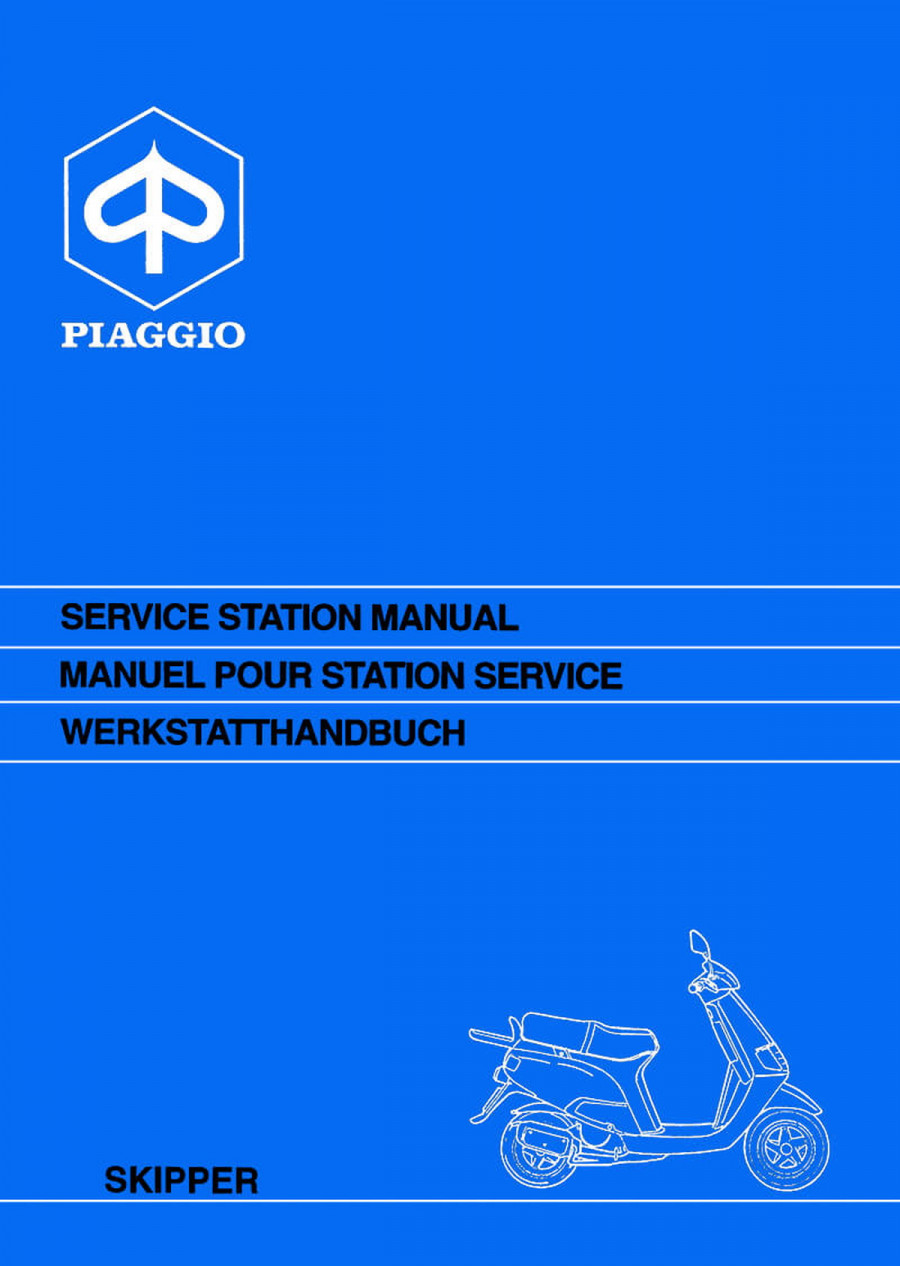 Piaggio Skipper Werkstatthandbuch