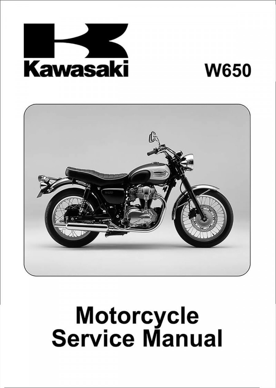 Kawasaki W650 Service Manual
