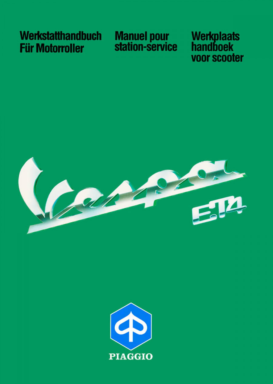 Vespa ET4 Reparaturanleitung