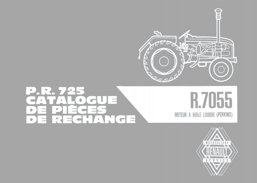 Renault R7055 Ersatzteilkatalog