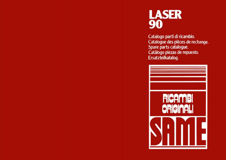 Same Laser 90 Ersatzteilkatalog