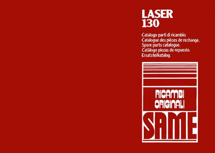 Same Laser 130 Ersatzteilkatalog