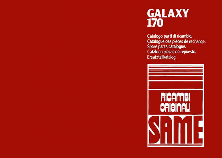 Same Galaxy 170 Ersatzteilkatalog