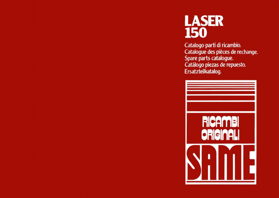 Same Laser 150 Ersatzteilkatalog