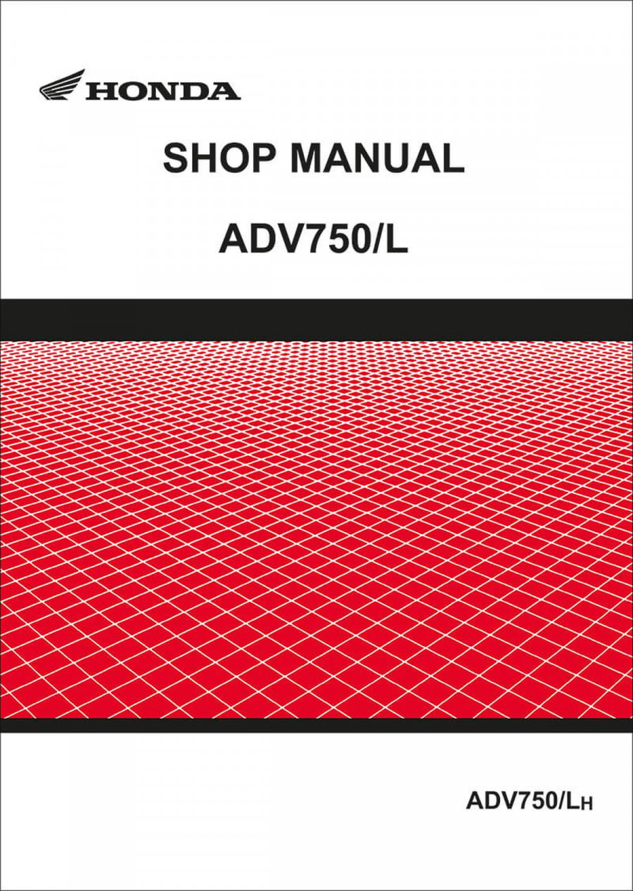 Honda ADV750/L Shop Manual