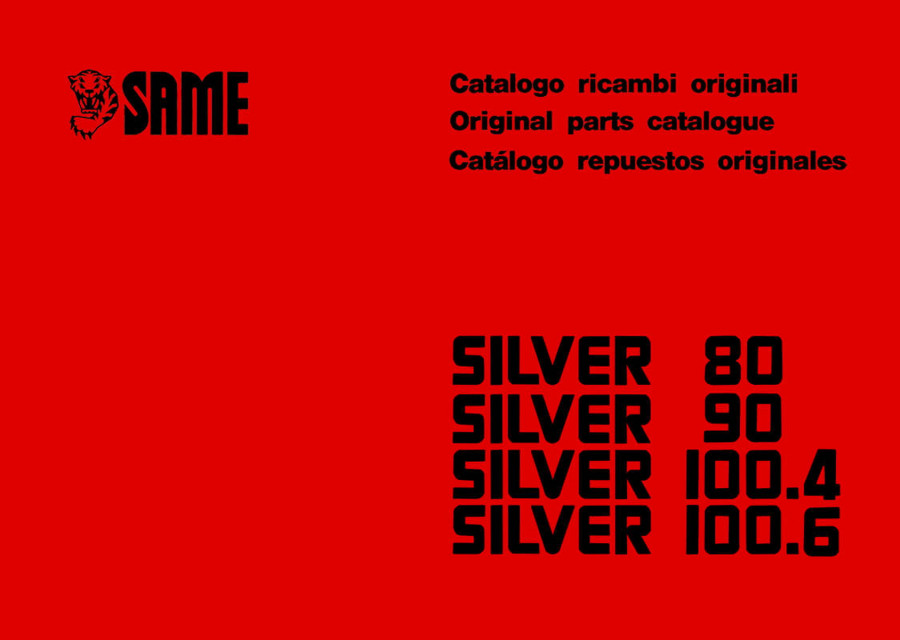Same Silver 80 90 100.4 100.6 Ersatzteilkatalog