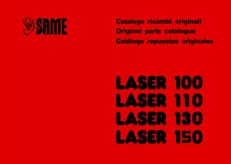 Same Laser 100 110 130 150 Ersatzteilkatalog