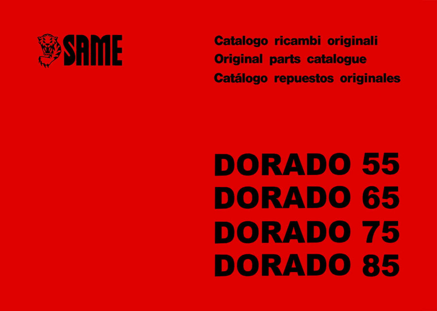 Same Dorado 55 65 75 85 Ersatzteilkatalog