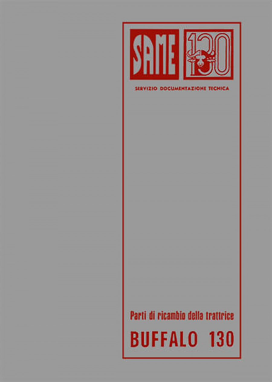 Same Buffalo 130 Ersatzteilkatalog