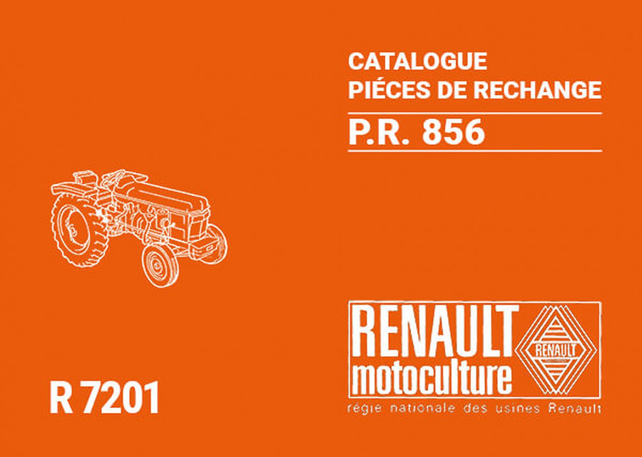 Renault R7201 Ersatzteilkatalog