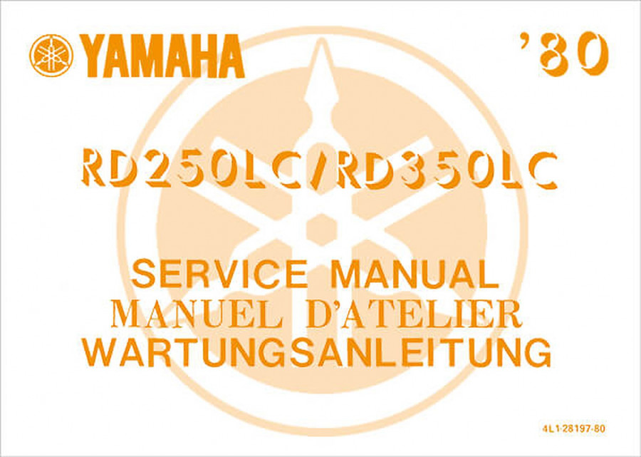 Yamaha RD250LC und RD350LC Reparaturanleitung