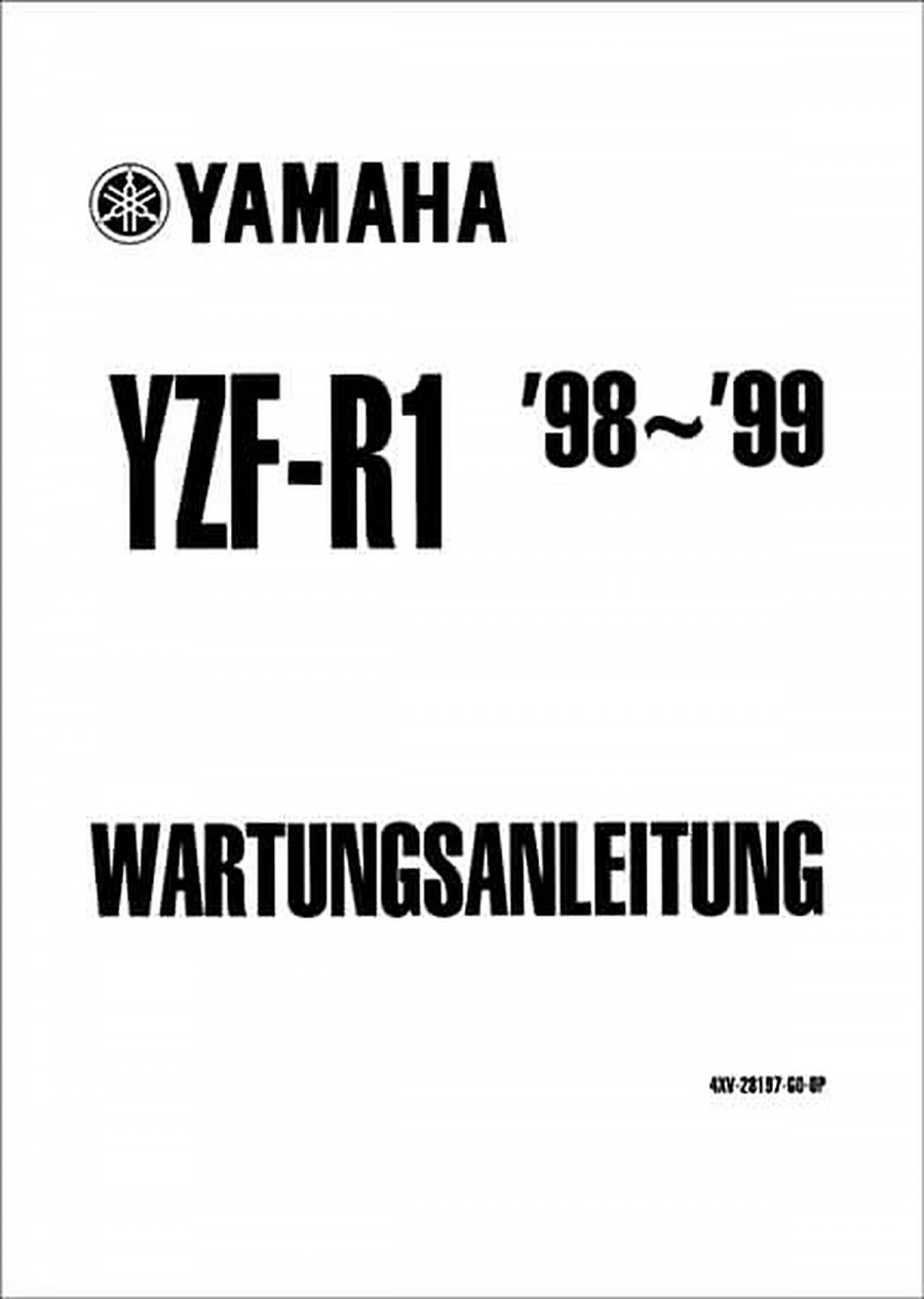 Yamaha YZF R1 Reparaturanleitung
