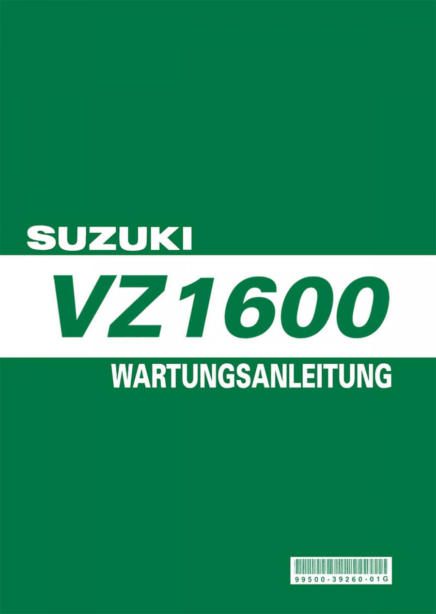 Suzuki VZ1600 Reparaturanleitung