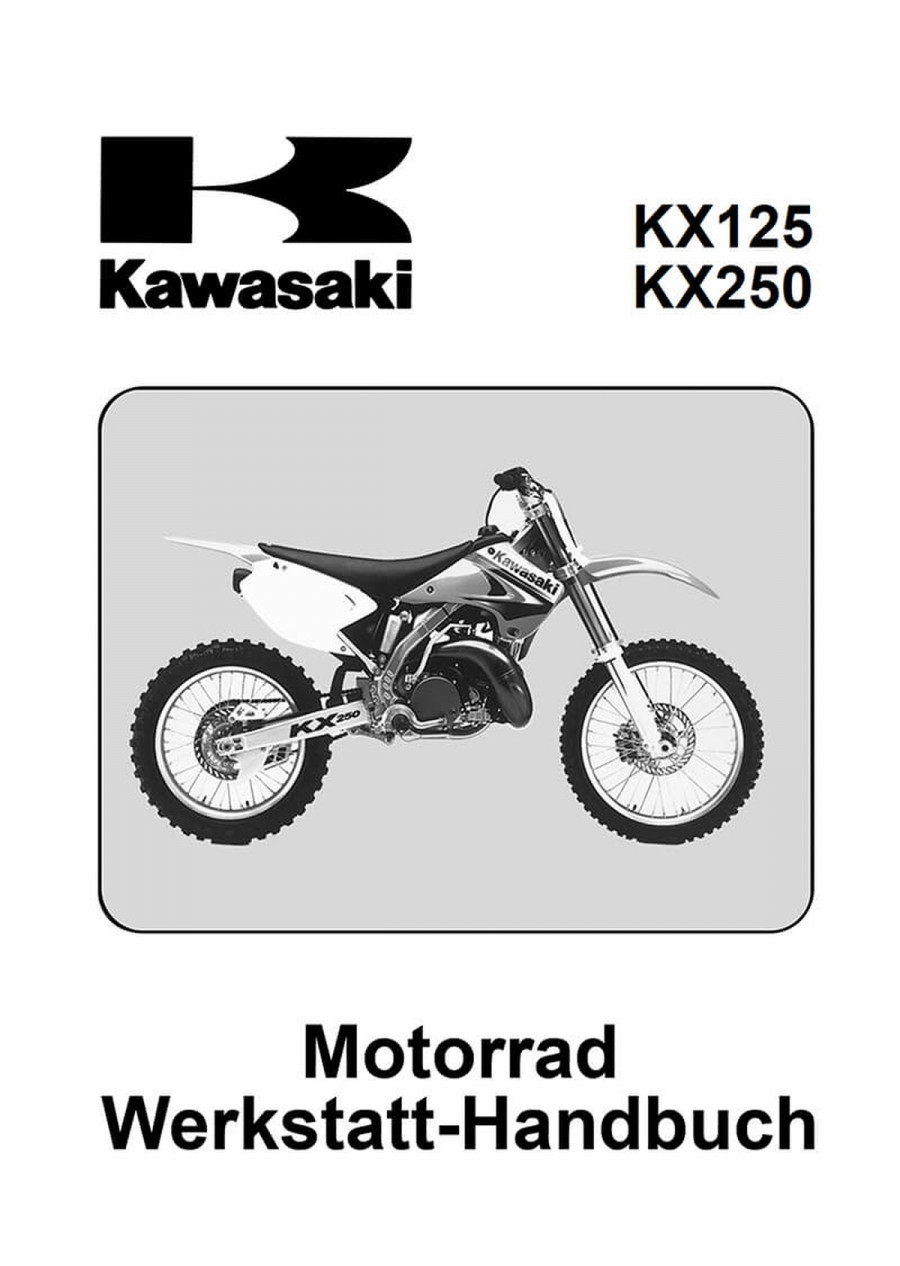Kawasaki KX125 und KX250 Werkstatthandbuch