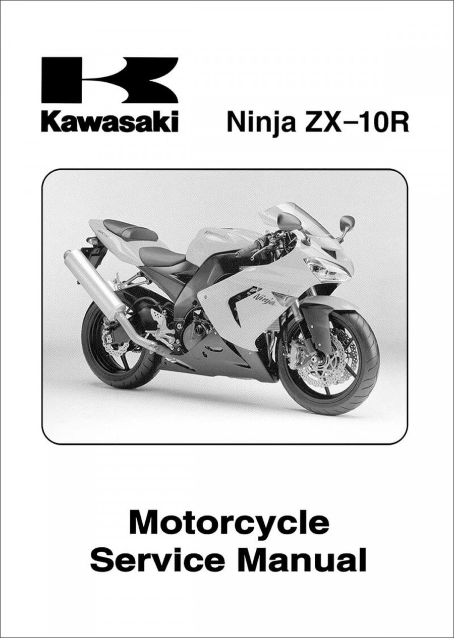 Kawasaki Ninja ZX-10R MY2003 Service Manual