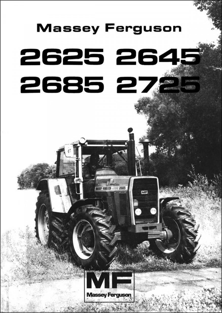 Massey-Ferguson MF2625 MF2645 MF2685 MF2725 Betriebsanleitung