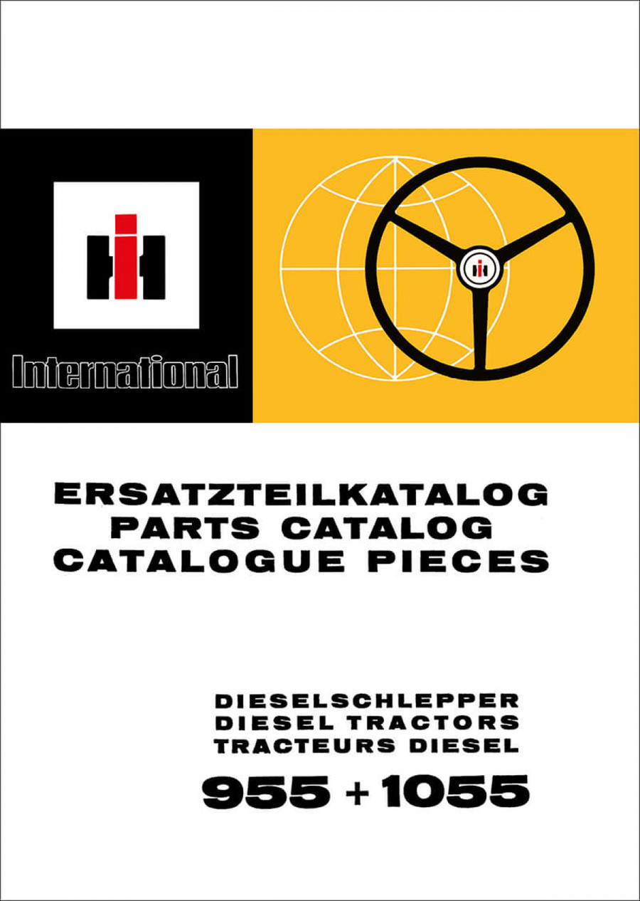 IHC 955 und 1055 Ersatzteilkatalog