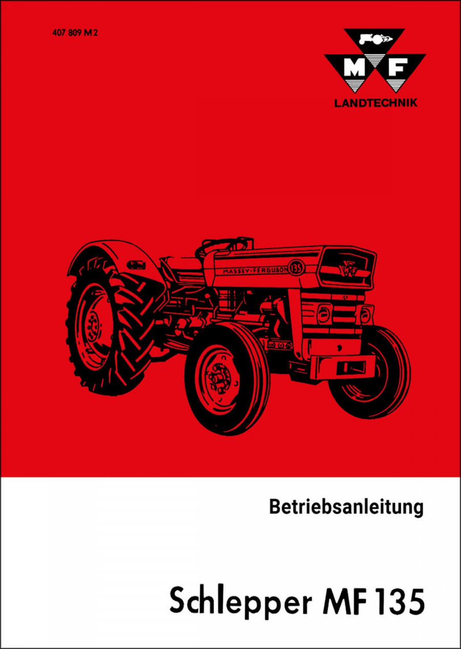Massey-Ferguson MF135 Betriebsanleitung