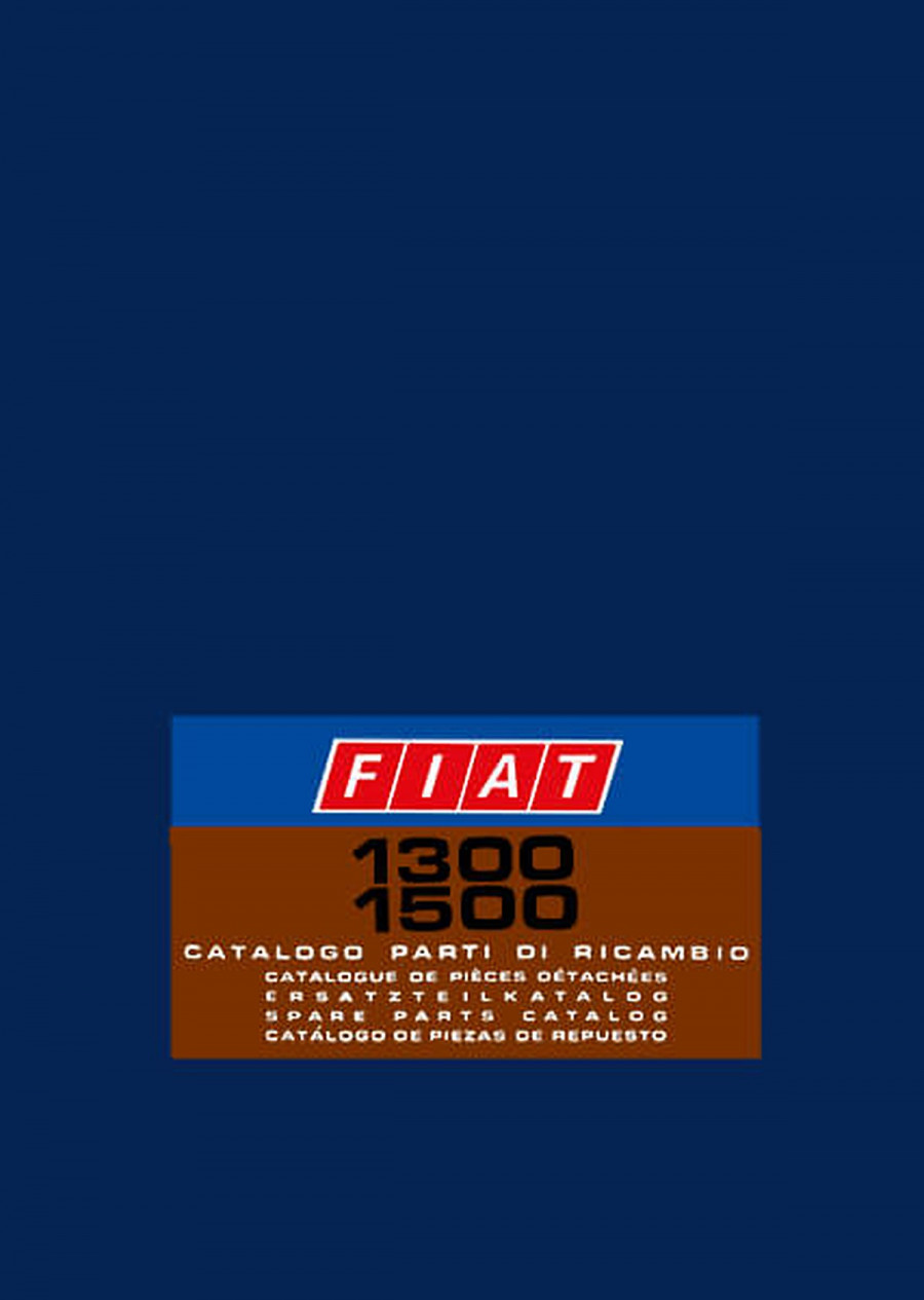 Fiat 1300 und 1500 Ersatzteilkatalog