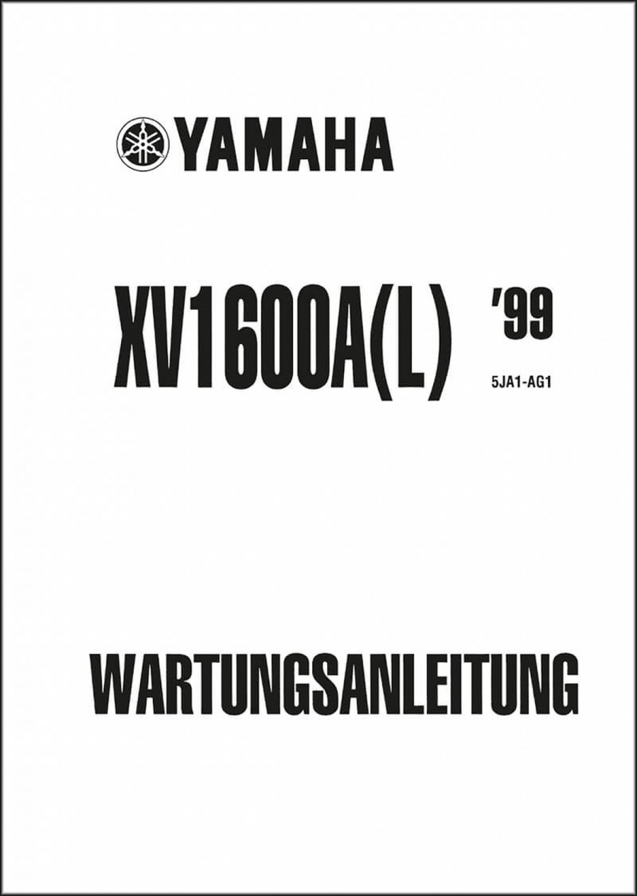 Yamaha XV1600A (L) Reparaturanleitung