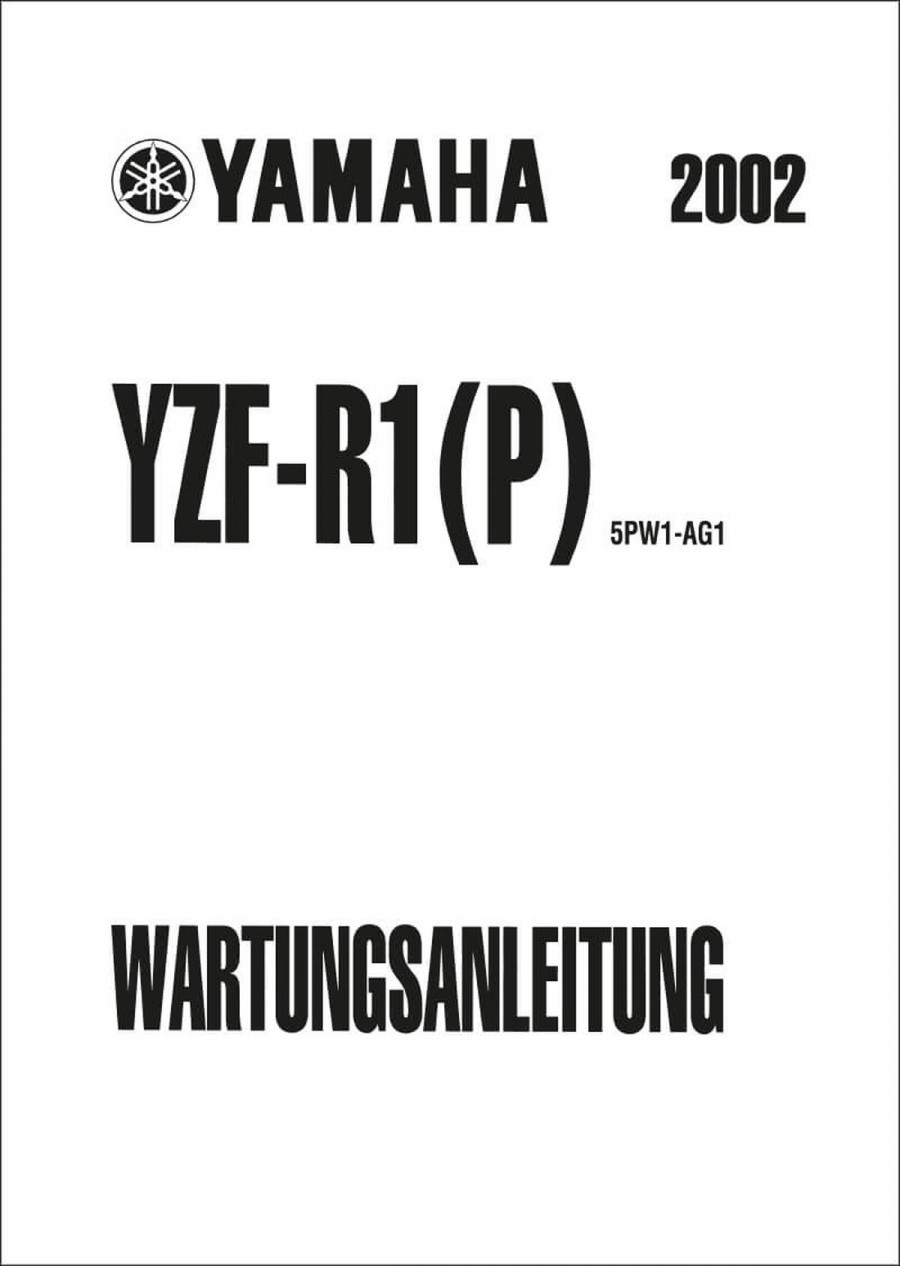 Yamaha YZF-R1 (P) Reparaturanleitung