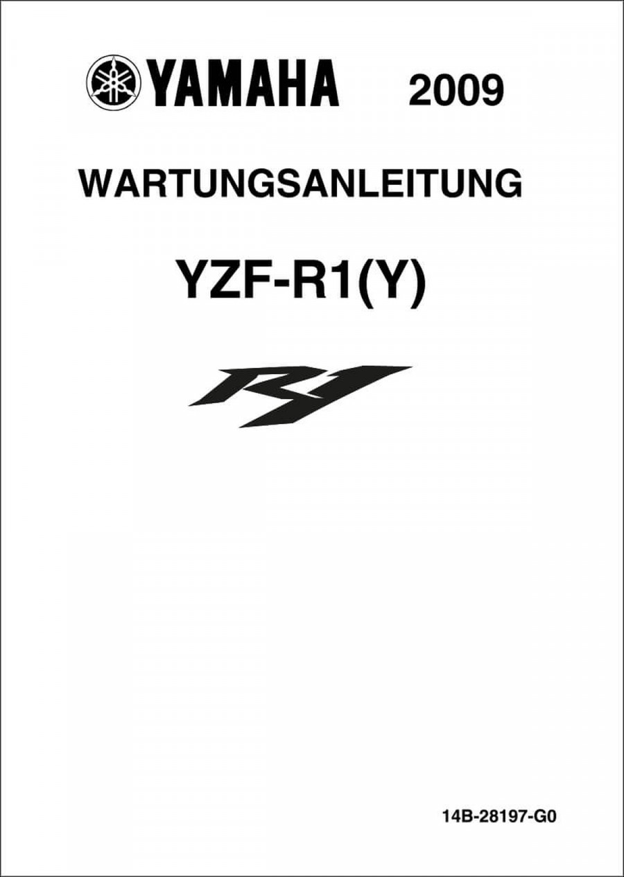 Yamaha YZF-R1 (Y) Reparaturanleitung