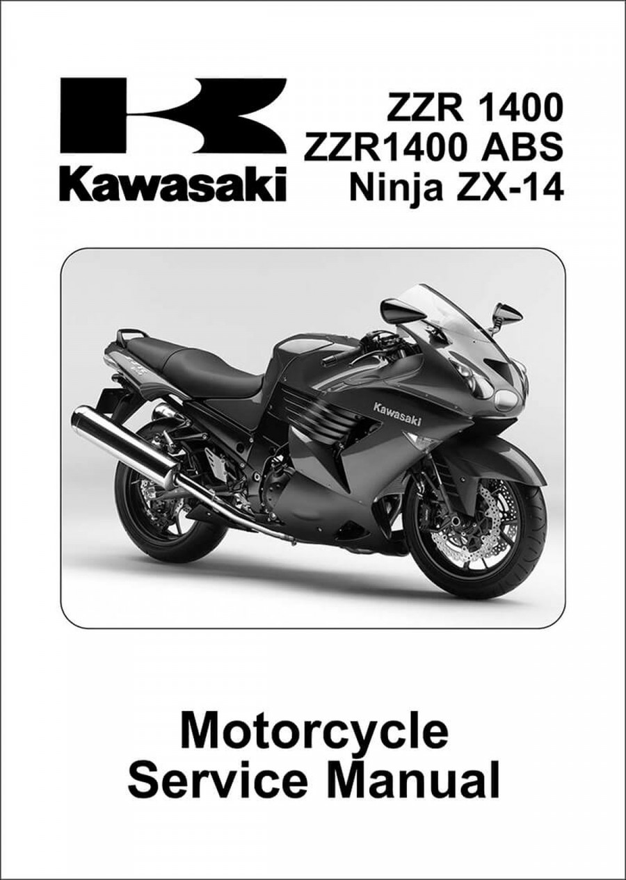 Kawasaki Ninja ZX-14 ZZR1400 & ZZR1400 ABS Service Manual
