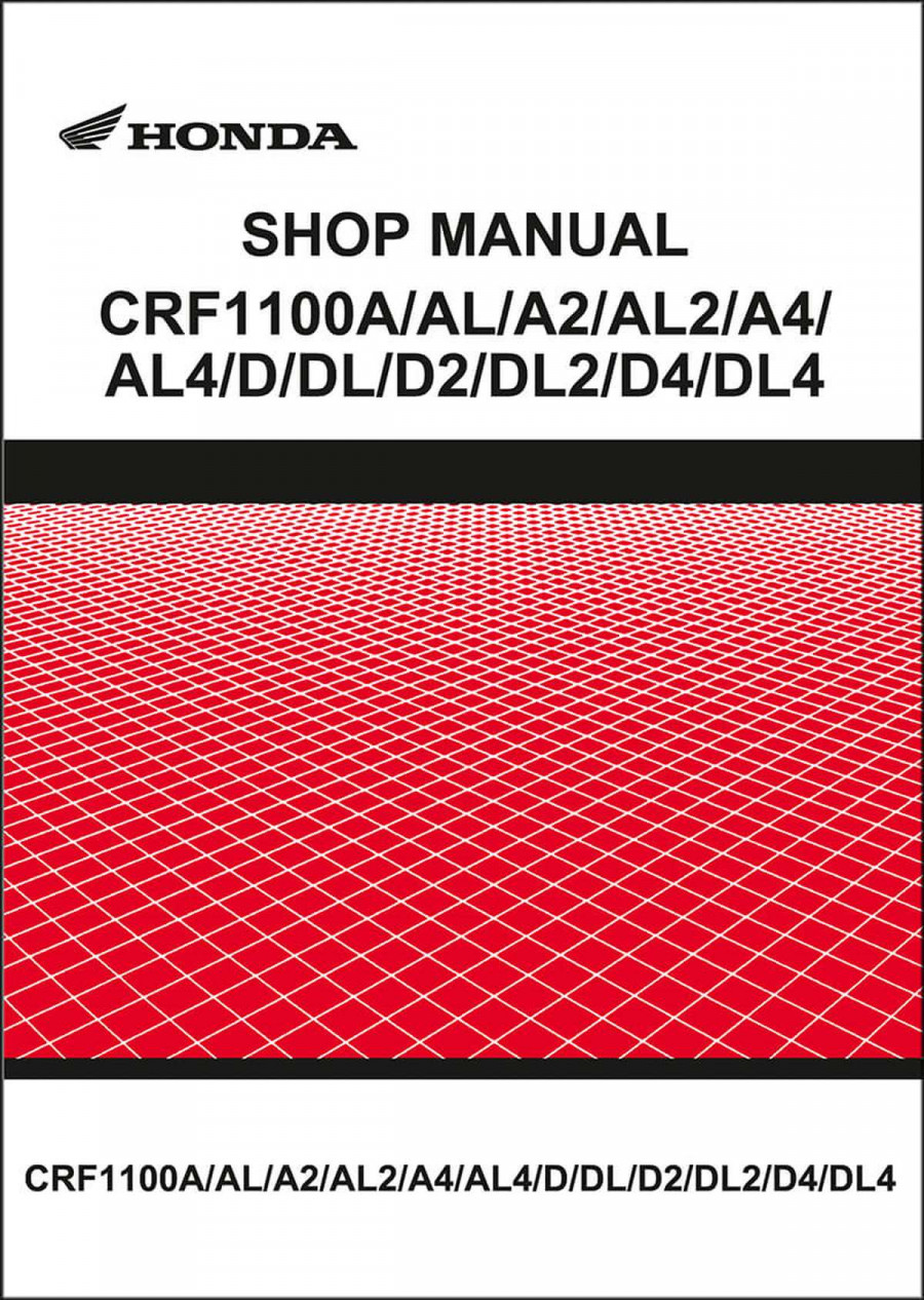 Honda CRF1100 Shop Manual