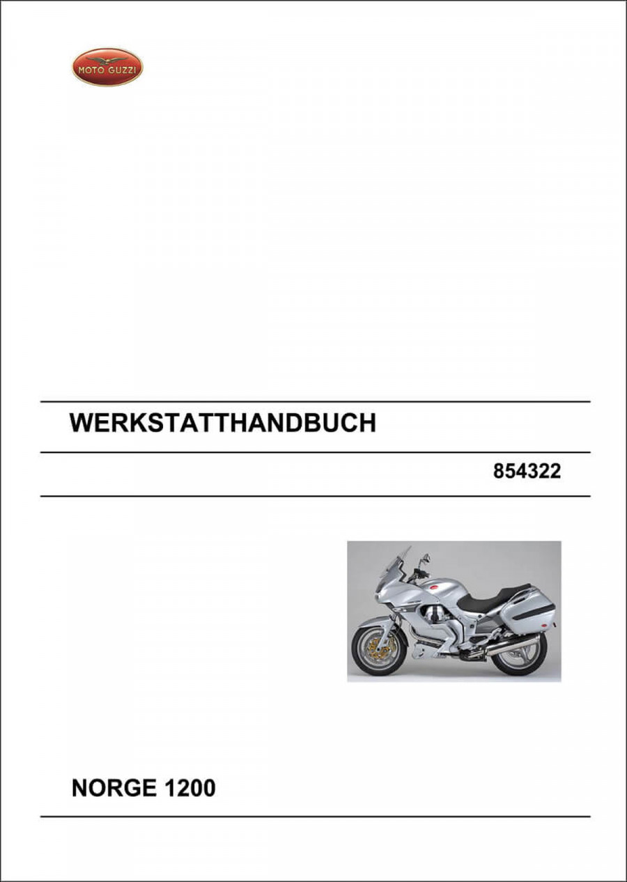 Moto Guzzi Norge 1200 Werkstatthandbuch