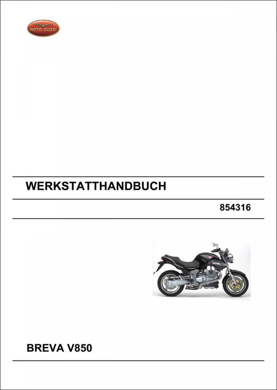 Moto Guzzi Breva V850 Werkstatthandbuch