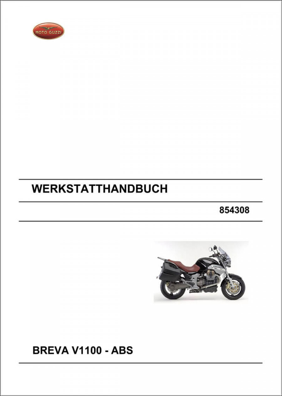 Moto Guzzi Breva V1100 - ABS Werkstatthandbuch