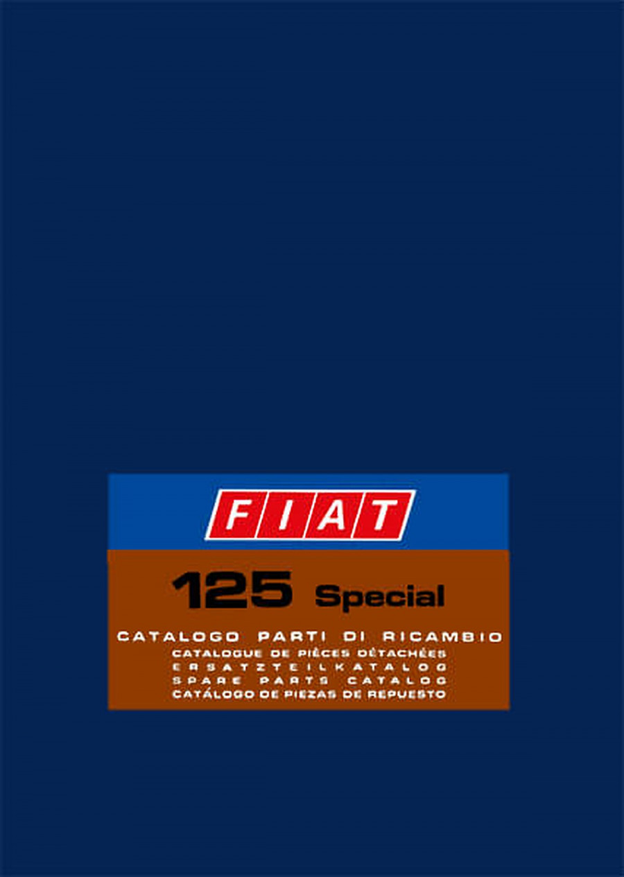 Fiat 125 Special Ersatzteilkatalog