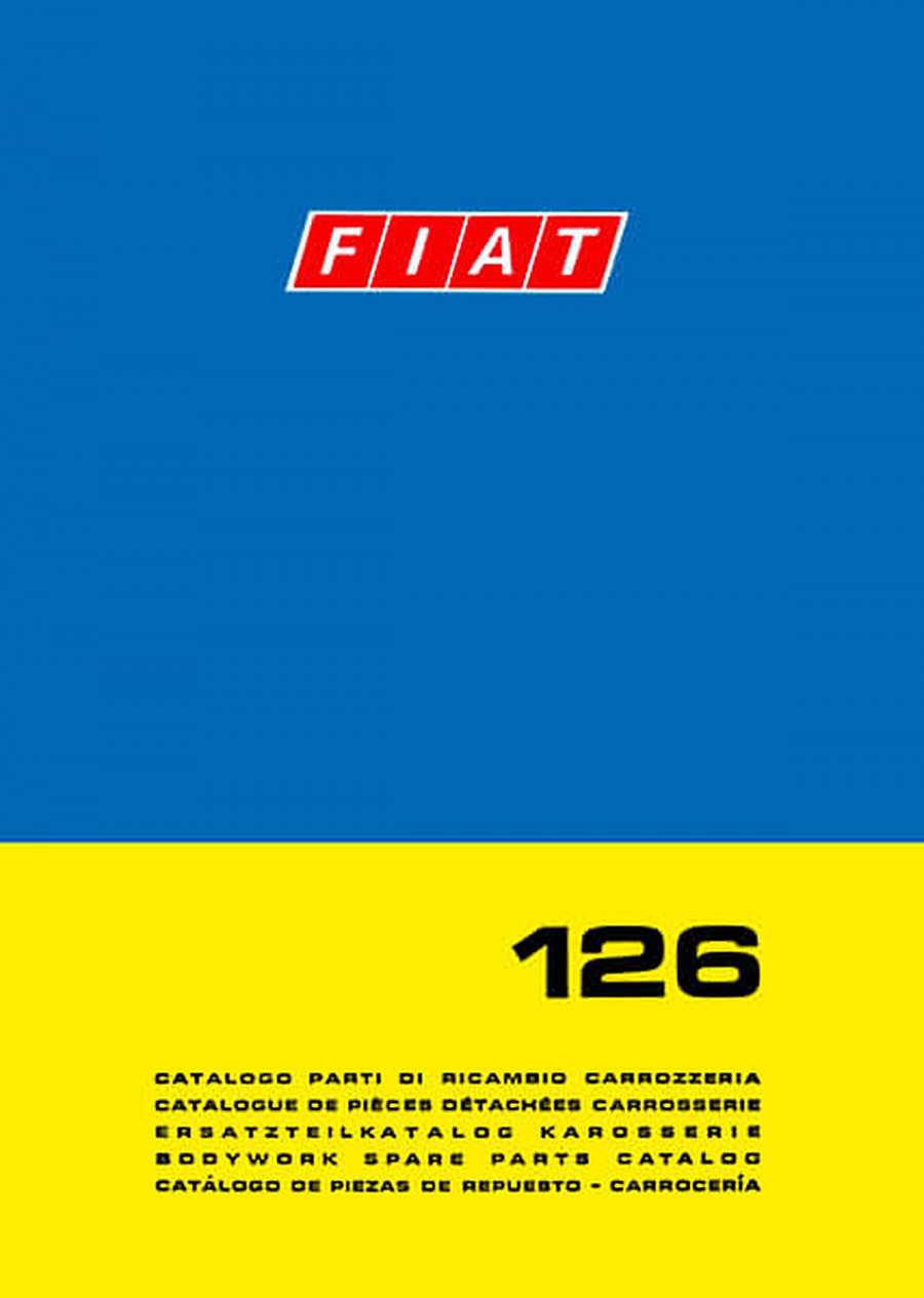 Fiat 126 Karosserie Ersatzteilkatalog