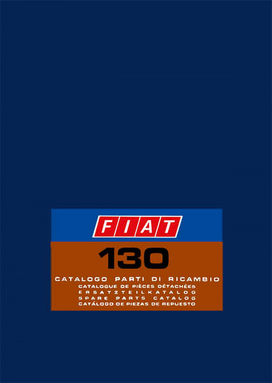 Fiat 130 Ersatzteilkatalog