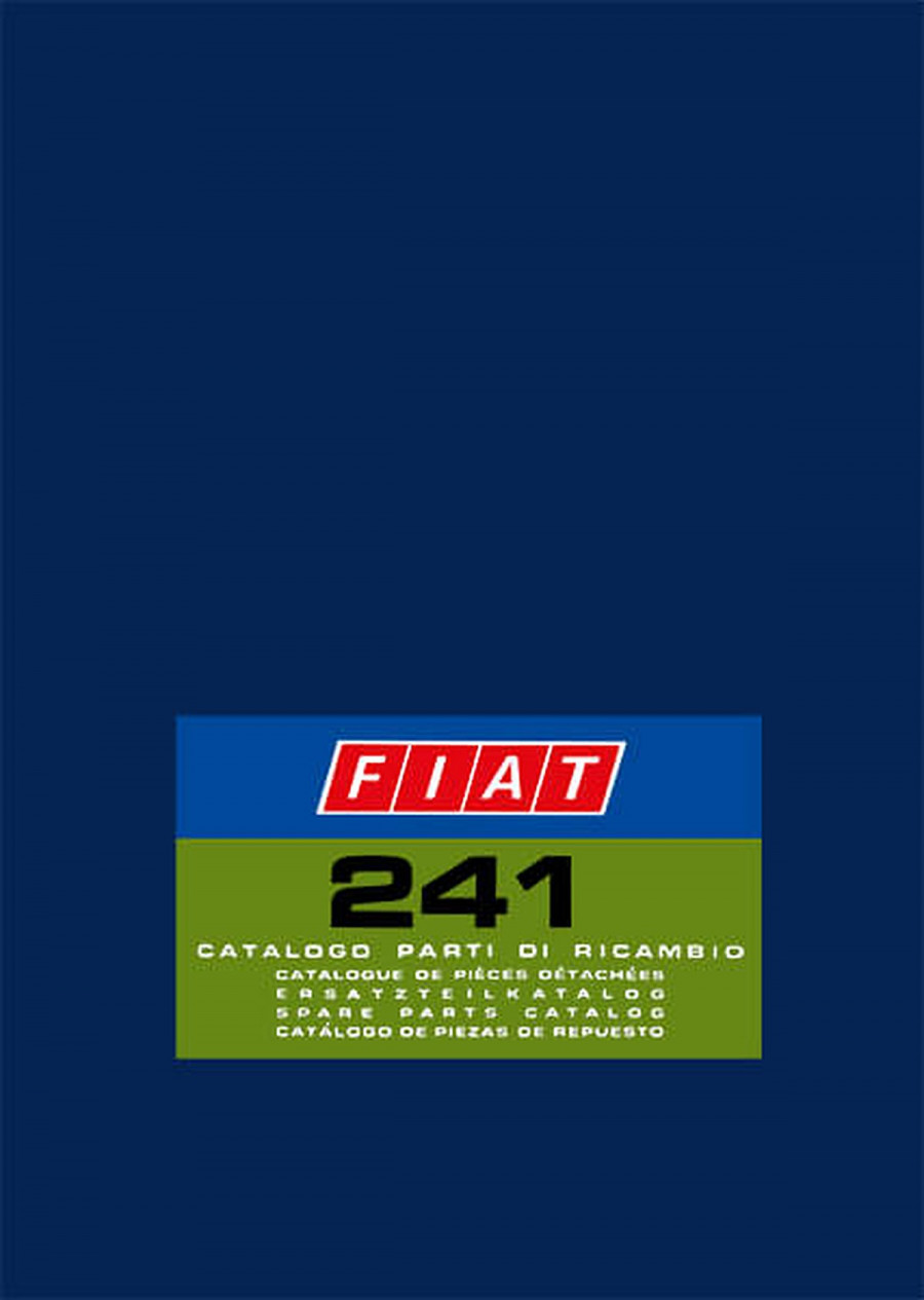 Fiat 241 Ersatzteilkatalog