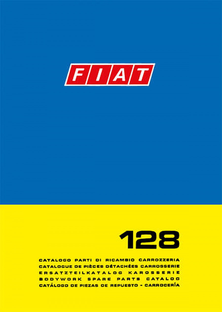 Fiat 128 Karosserie Ersatzteilkatalog