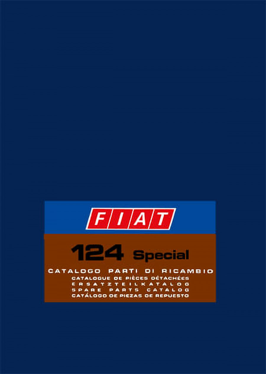 Fiat 124 Special Ersatzteilkatalog