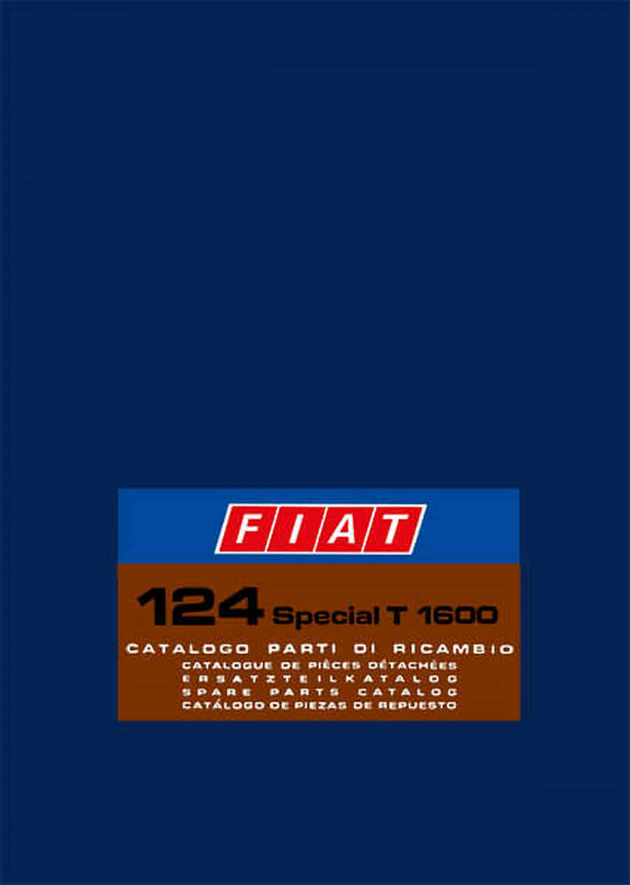 Fiat 124 Special T1600 Ersatzteilkatalog