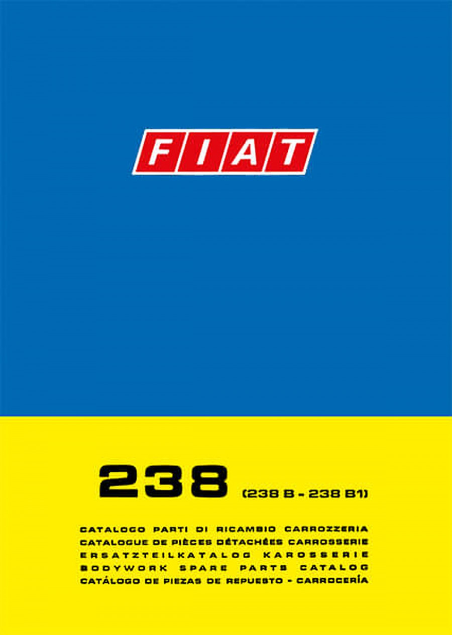 Fiat 238 (238B - 238B1) Karosserie Ersatzteilkatalog