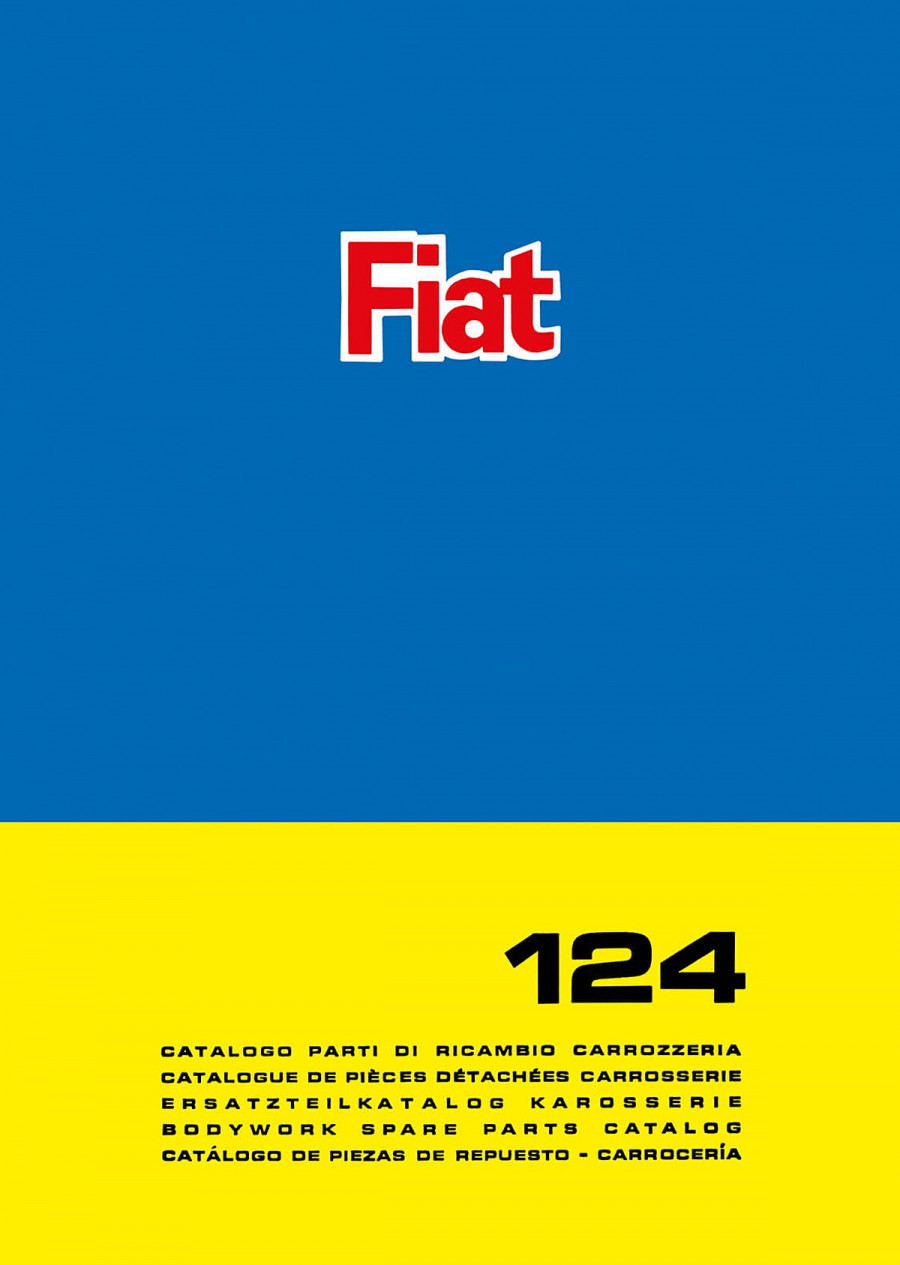 Fiat 124 Karosserie Ersatzteilkatalog